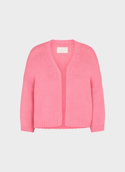 Casual Fit Strick Strick - Cardigan bubblegum