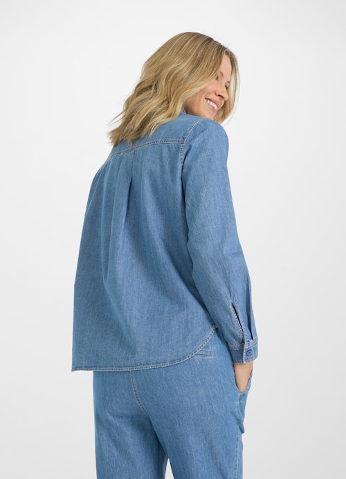 Casual Fit Blouses denim - shirt denim