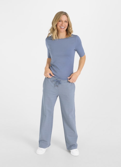 Coupe Slim Fit T-shirts Jersey Modal - T-shirt denim