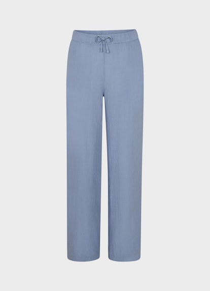 Wide Leg Hosen Leinen - Hose denim