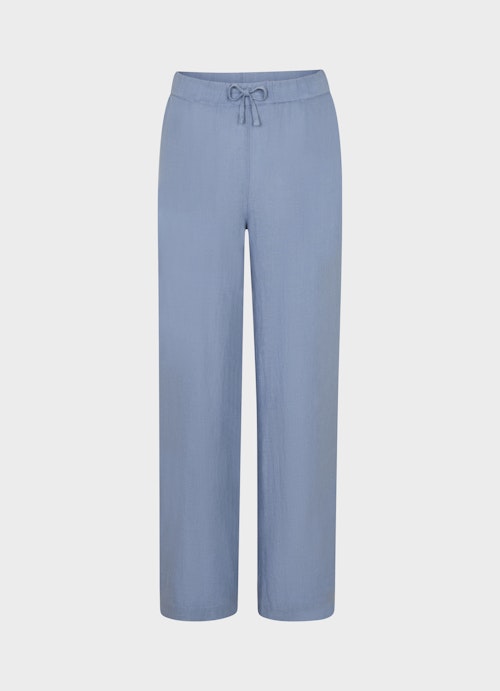Wide Leg Hosen Leinen - Hose denim