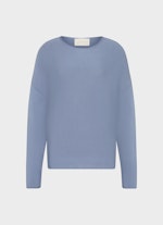 Casual Fit Strick Viscose Stretch - Sweater denim