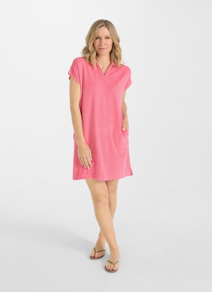 Regular Fit Kleider Frottee - Kleid bubblegum