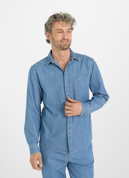 Regular Fit Hemden Denim - Hemd denim