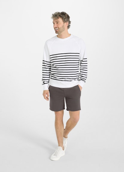 Slim Fit Shorts Frottee - Shorts charcoal
