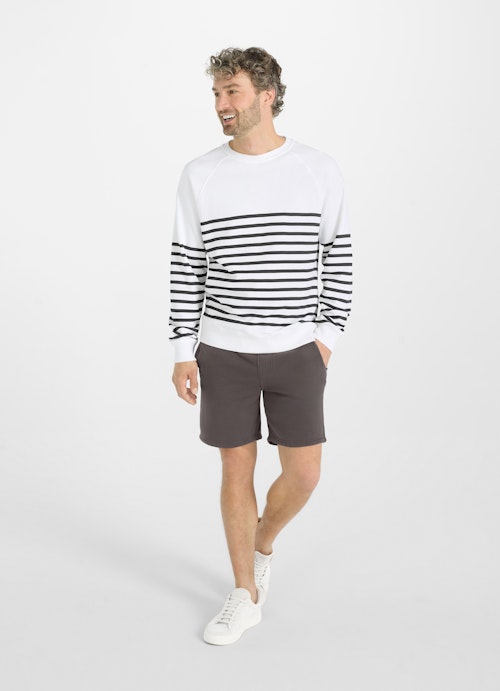 Slim Fit Shorts Frottee - Shorts charcoal