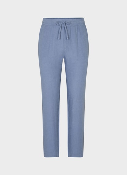 Regular Fit Hosen Leinen - Hose denim