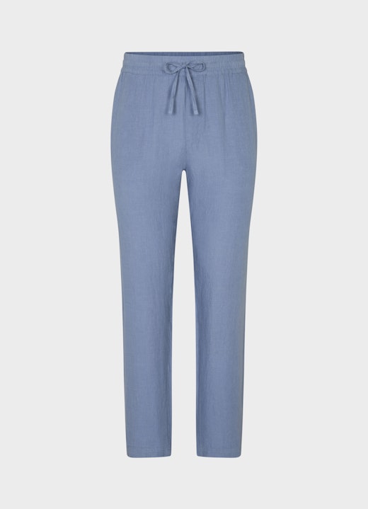 Regular Fit Hosen Leinen - Hose denim