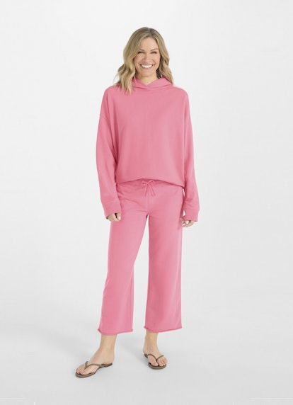 Loose Fit Hosen Culotte - Sweatpants bubblegum