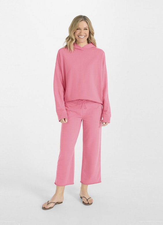 Loose Fit Hosen Culotte - Sweatpants bubblegum