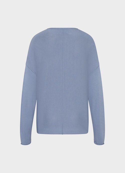 Coupe Casual Fit Maille Pull en viscose extensible denim