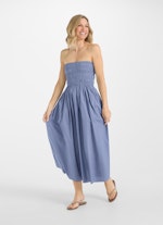 Medium Fit Dresses Poplin - dress denim