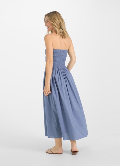 Medium Fit Dresses Poplin - dress denim