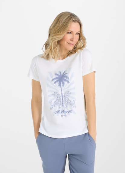 Regular Fit T-Shirts T-Shirt white-denim