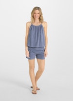 Casual Fit Tops Frottee - Top denim