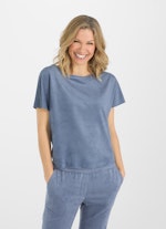 Regular Fit Tops Tech Velours - Top denim