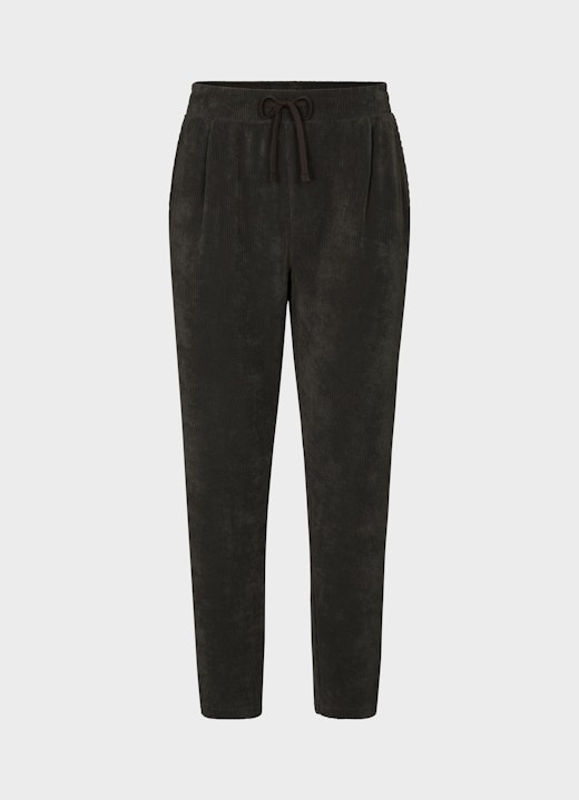 Regular Fit Hosen Cord - Hose charcoal
