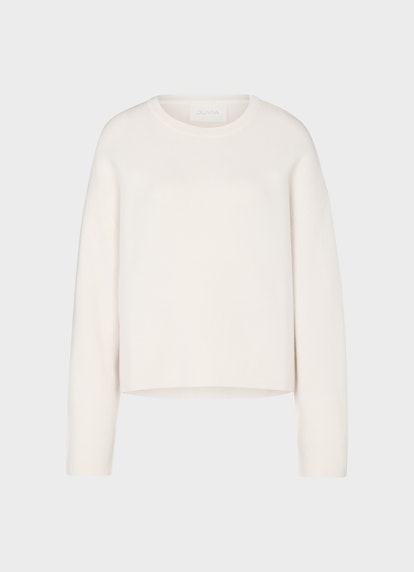 Casual Fit Strick Strick - Pullover eggshell