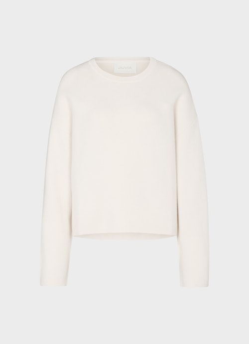 Casual Fit Knitwear Knit - Sweater eggshell