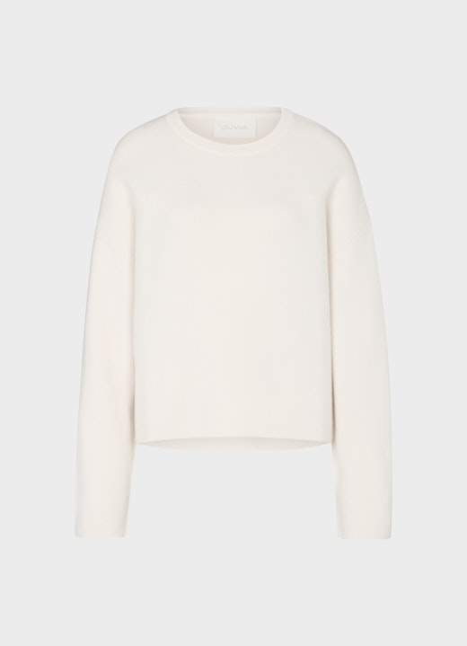Casual Fit Strick Strick - Pullover eggshell