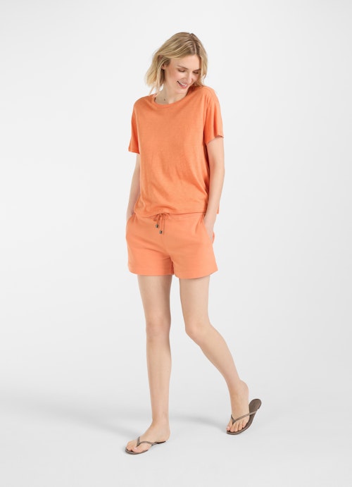 Coupe Loose Fit T-shirts T-shirt jaffa orange
