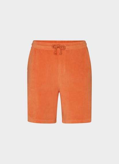 Regular Fit Shorts Frottee - Shorts jaffa orange