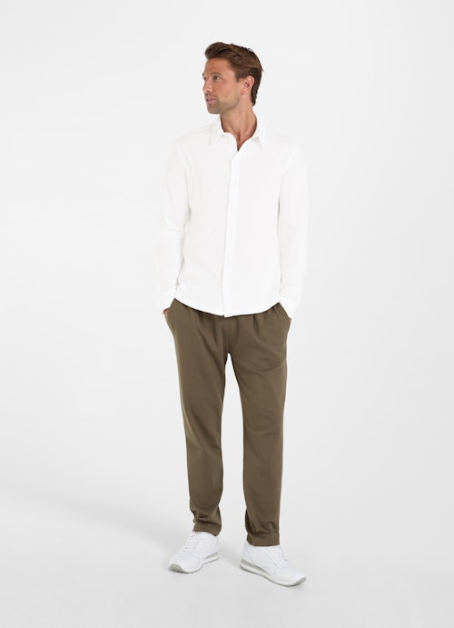 Regular Fit Hemden Hemd white