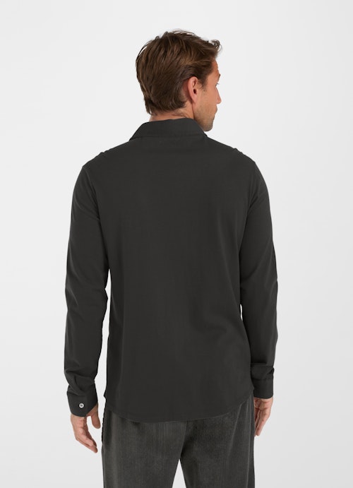 Regular Fit Hemden Jersey - Hemd charcoal