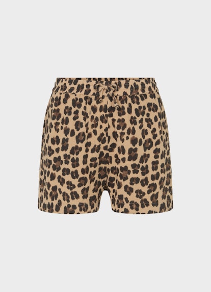 Regular Fit Shorts Musselin - Shorts toffee
