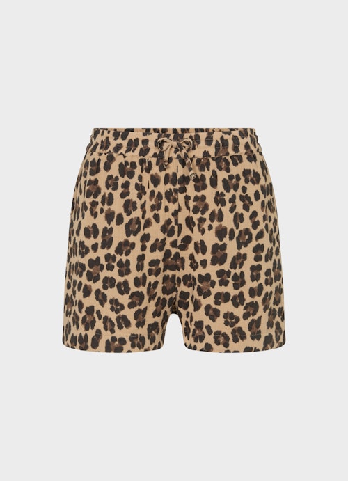 Regular Fit Shorts Musselin - Shorts toffee