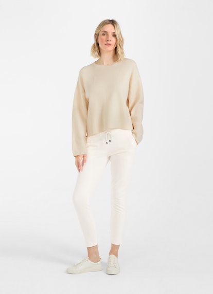 Casual Fit Strick Strick - Pullover eggshell
