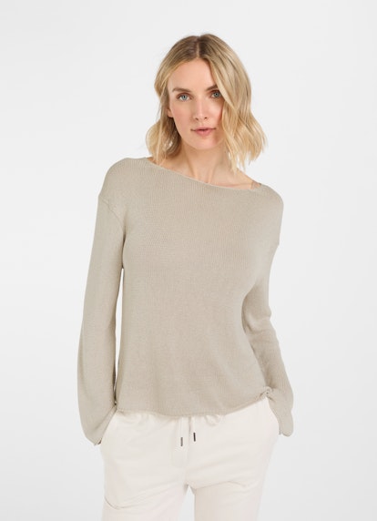 Regular Fit Strick Strick - Pullover desert sand
