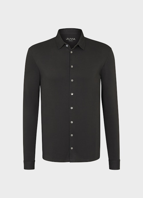Regular Fit Hemden Jersey - Hemd charcoal