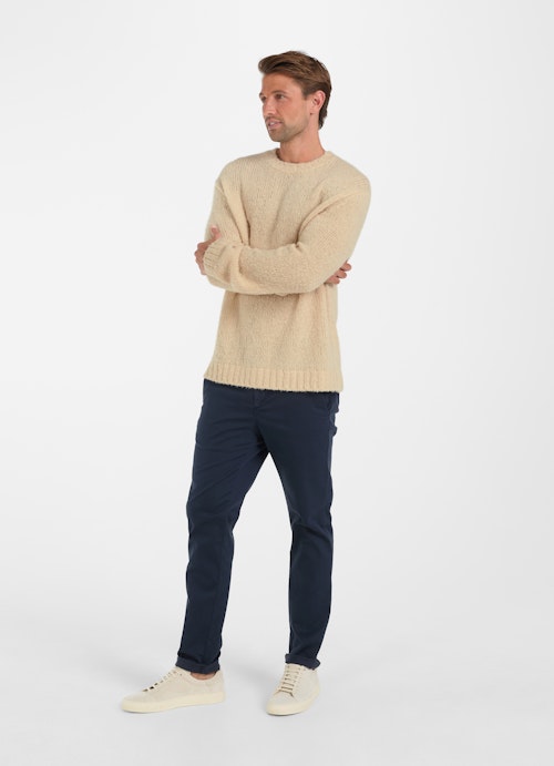 Regular Fit Strick Strick Pullover desert sand