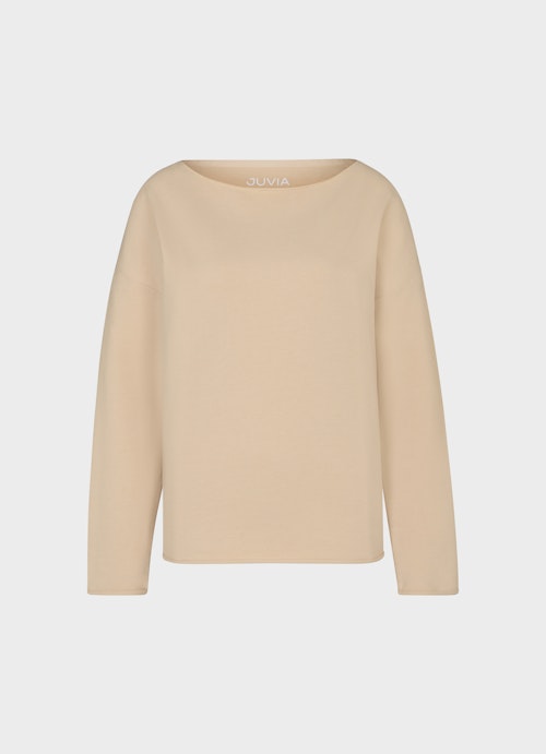 Loose Fit Sweatshirts Sweater desert sand