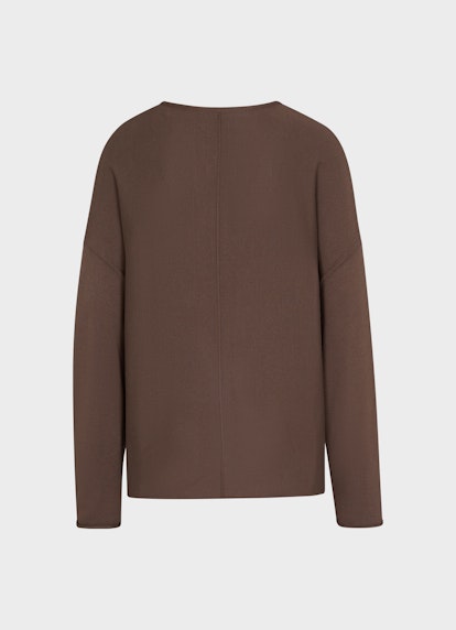Casual Fit Strick Viscose Stretch - Sweater cacao