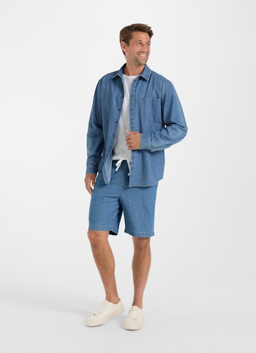 Regular Fit Shorts Denim - Shorts denim