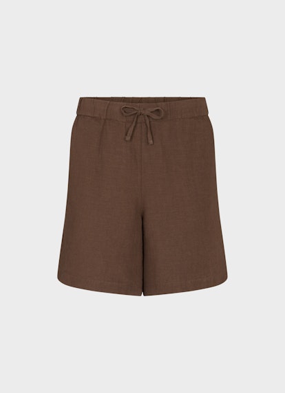 Bermudas Shorts Leinen - Shorts cacao