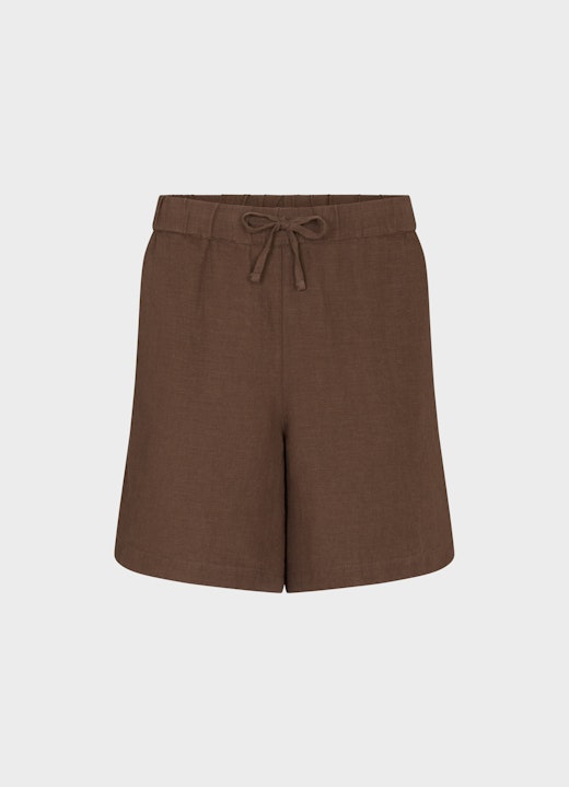 Bermudas Shorts Leinen - Shorts cacao