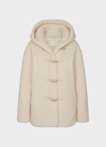 Casual Fit Jacken Teddy Jacke eggshell