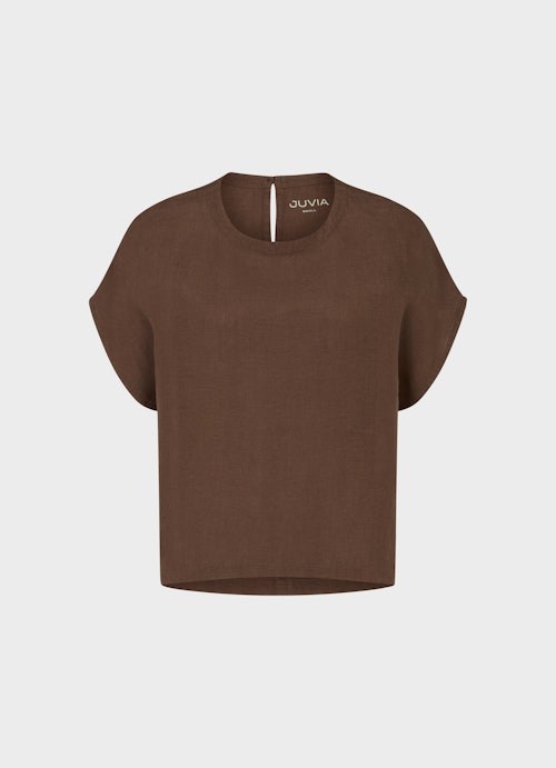 Loose Fit Blusen Bluse cacao