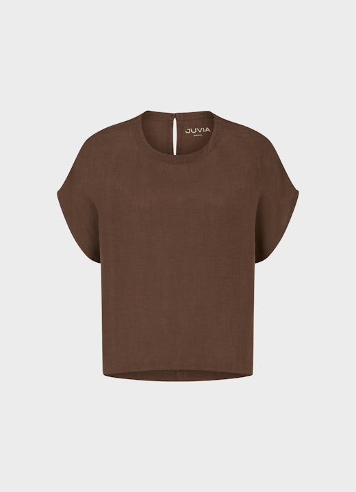 Loose Fit Blusen Bluse cacao