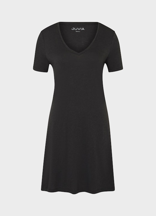 Regular Fit Kleider Jerseykleid charcoal