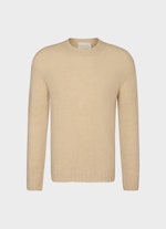 Regular Fit Strick Strick Pullover desert sand