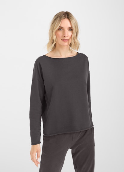 Loose Fit Sweatshirts Sweater charcoal