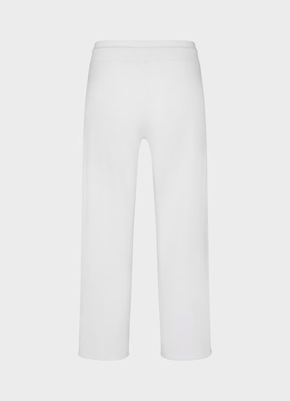 Loose Fit Hosen Sylt Sweatpants white