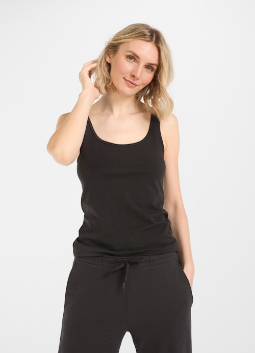 Slim Fit Tops Top charcoal