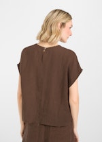 Loose Fit Blusen Bluse cacao