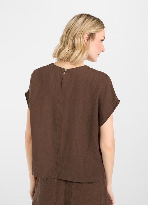 Loose Fit Blouses Blouse cacao