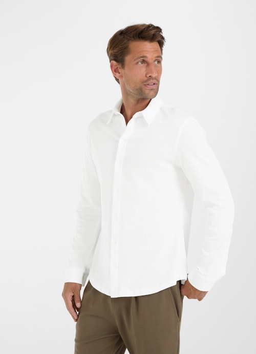 Regular Fit Hemden Hemd white